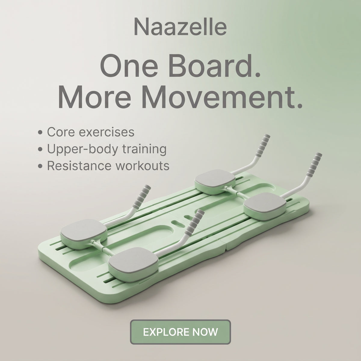 Adjustable Abdominal Workout Board for Home