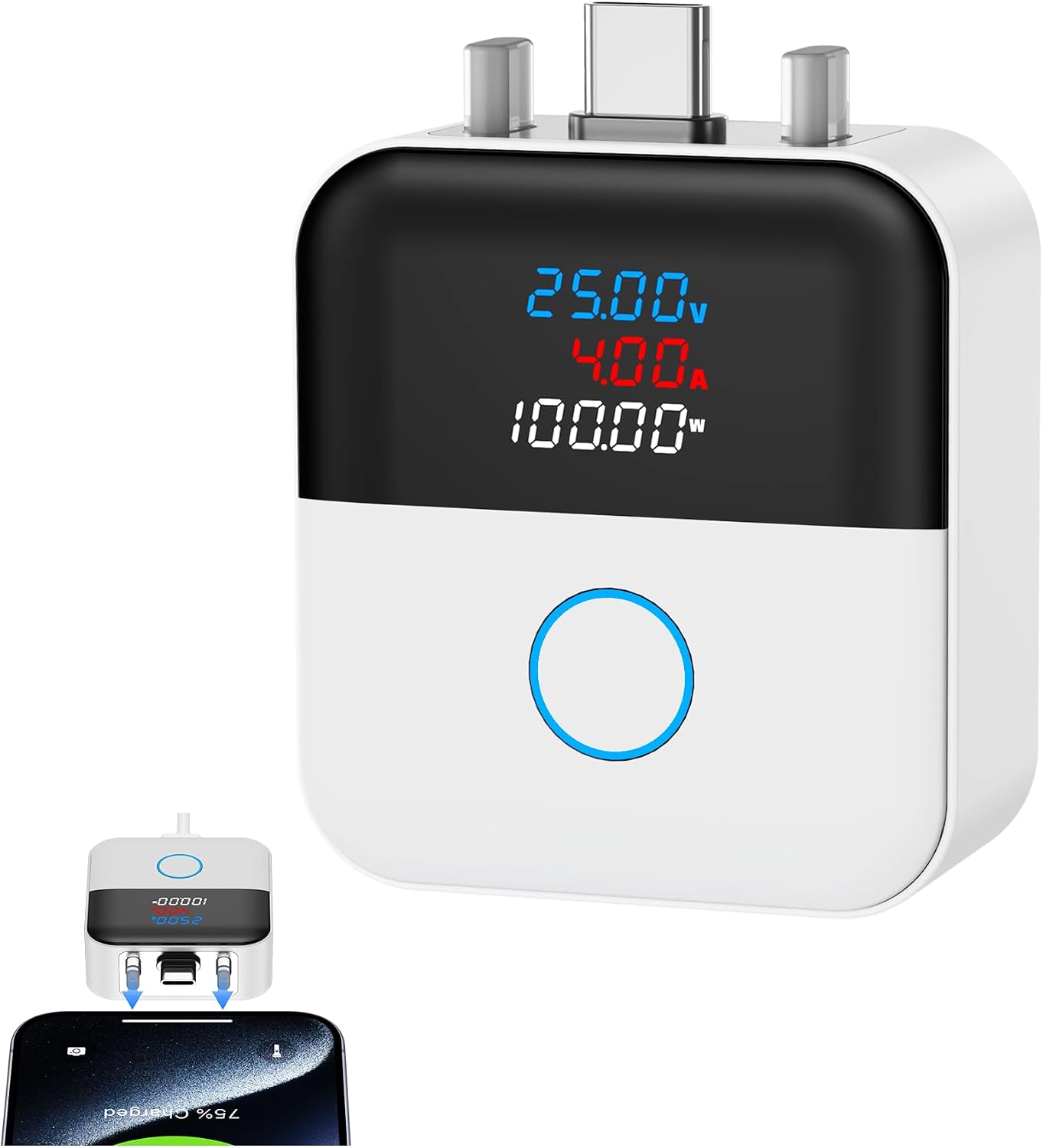 Auto Disconnect Charger Protector 140W ⚡ | AI Smart Full Charge Cut-Off | Battery Protection 🔋