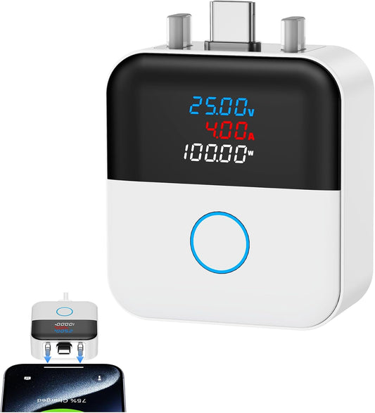 Auto Disconnect Charger Protector 140W ⚡ | AI Smart Full Charge Cut-Off | Battery Protection 🔋