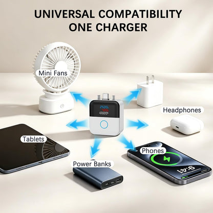 Auto Disconnect Charger Protector 140W ⚡ | AI Smart Full Charge Cut-Off | Battery Protection 🔋