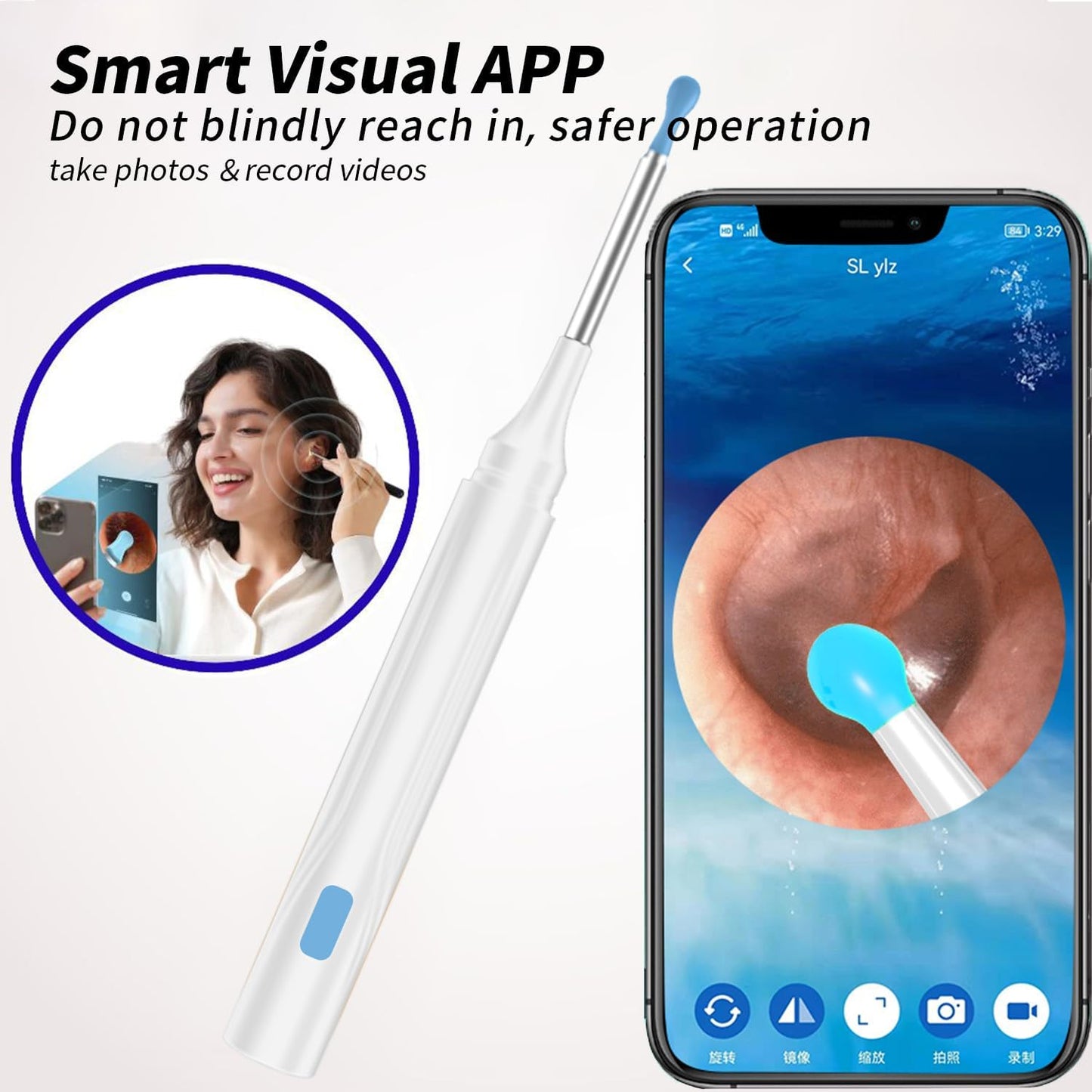 👂✨ Wireless Earwax Removal Tool Kit with 1080P Camera 😲