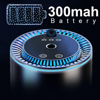 🚗 Smart Car Fragrance Diffuser with LED Light – Automatic Car Perfume & Oil Aroma Diffuser | Luxury Scent, Silent, Refillable
