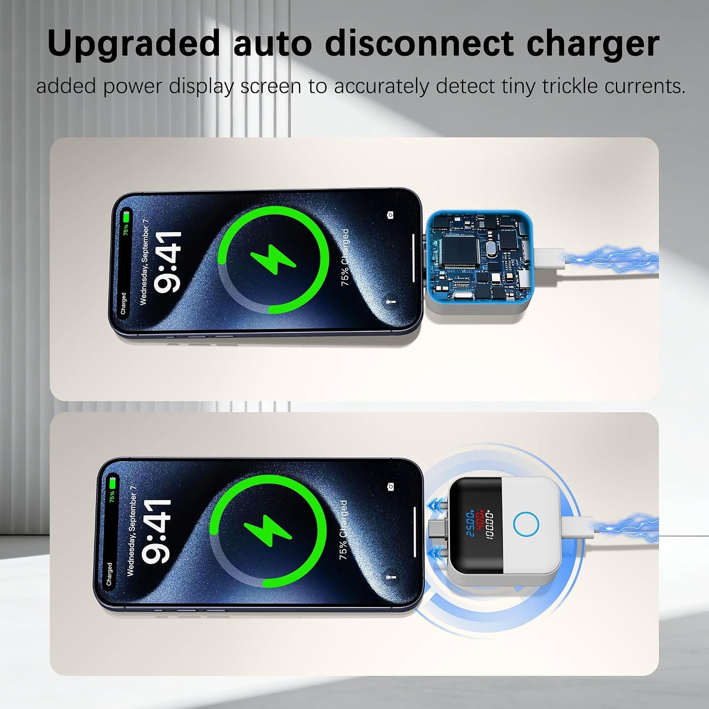 Auto Disconnect Charger Protector 140W ⚡ | AI Smart Full Charge Cut-Off | Battery Protection 🔋