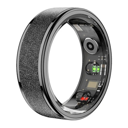 COLMI R10 Smart Ring | No Monthly Fees, 24/7 Heart Rate, Sleep & Temp Tracker, 5ATM Waterproof + Charging Case