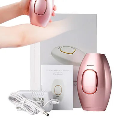 IPL Laser Hair Removal Handset for Face & Body — Painless, 5 Power Levels