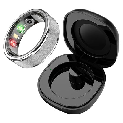 COLMI R10 Smart Ring | No Monthly Fees, 24/7 Heart Rate, Sleep & Temp Tracker, 5ATM Waterproof + Charging Case