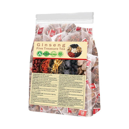 Missfeel Five Treasure Ginseng Tea for Men – Energy & Stamina Support