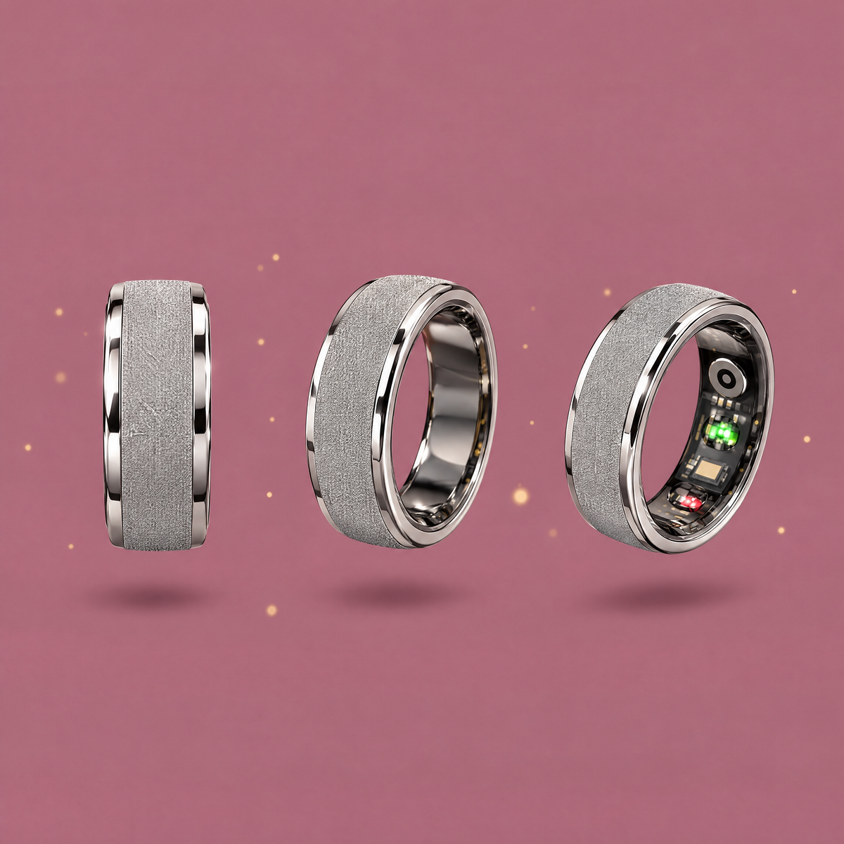 COLMI R10 Smart Ring | No Monthly Fees, 24/7 Heart Rate, Sleep & Temp Tracker, 5ATM Waterproof + Charging Case