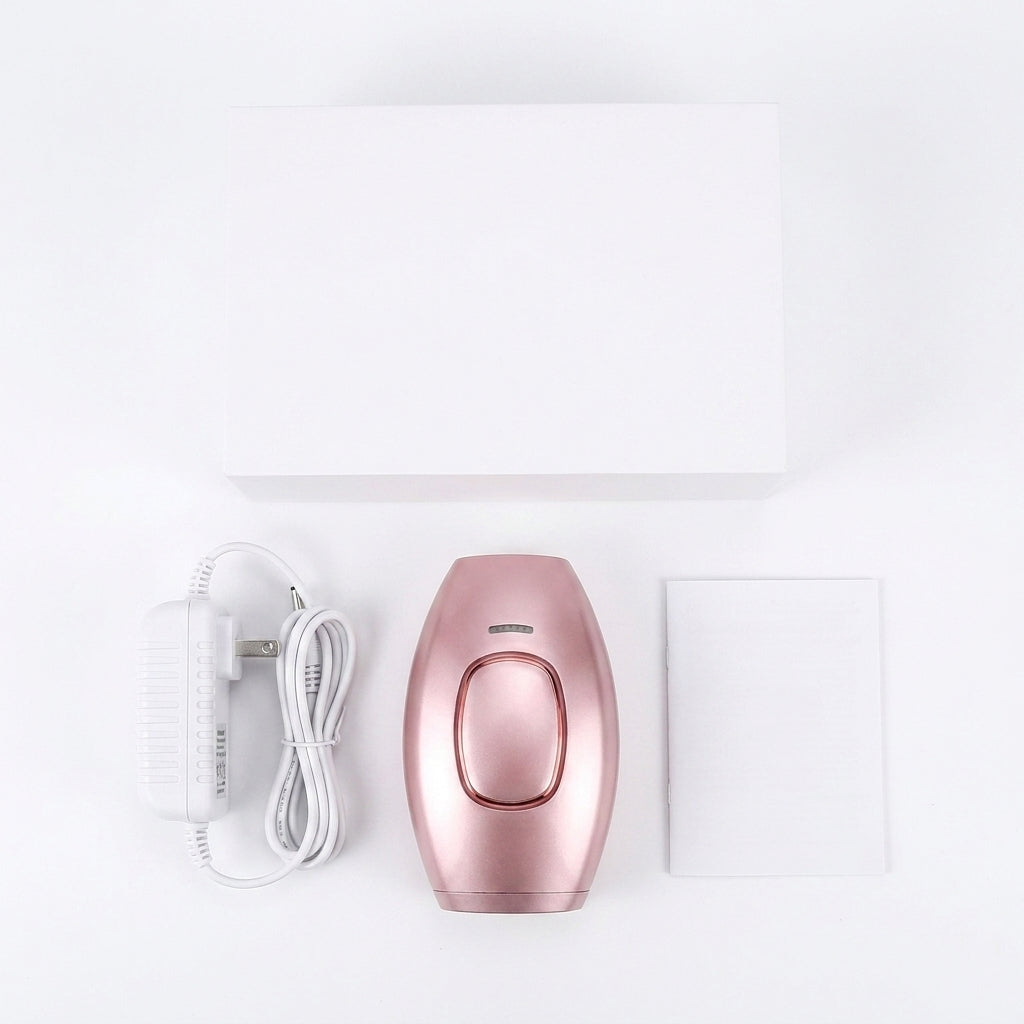 IPL Laser Hair Removal Handset for Face & Body — Painless, 5 Power Levels