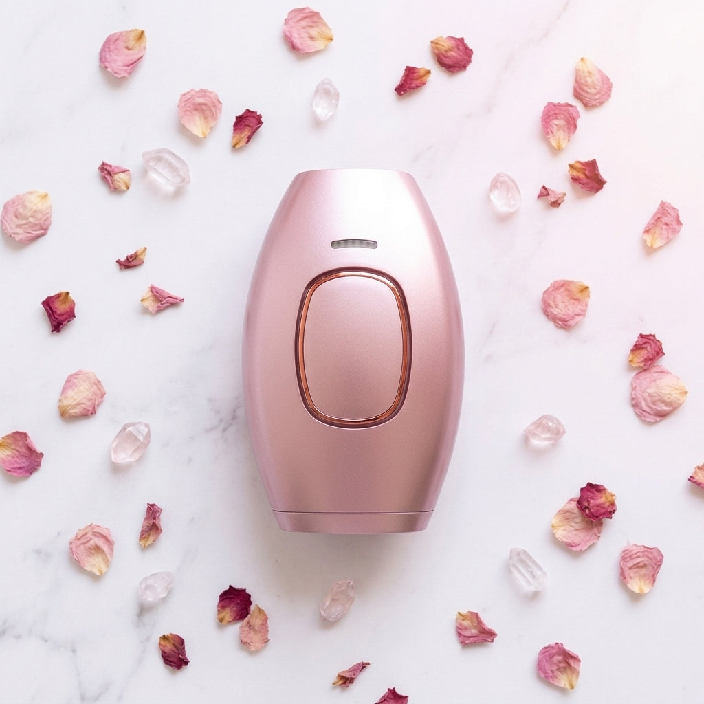 IPL Laser Hair Removal Handset for Face & Body — Painless, 5 Power Levels