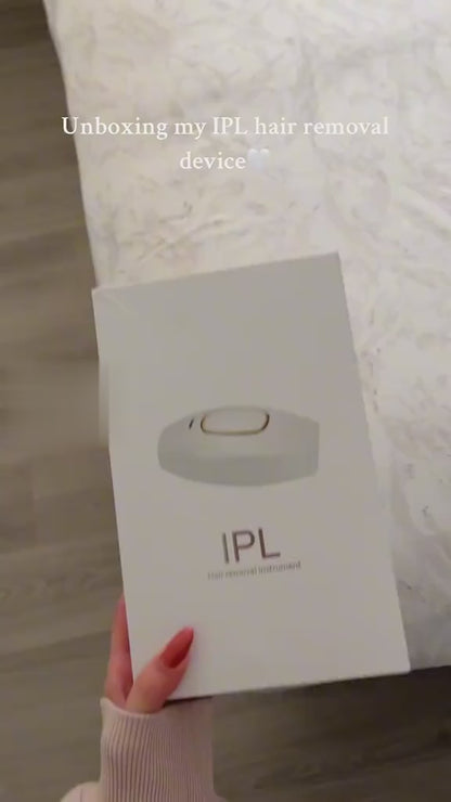 IPL Laser Hair Removal Handset for Face & Body — Painless, 5 Power Levels