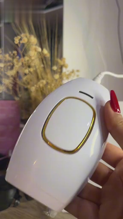 IPL Laser Hair Removal Handset for Face & Body — Painless, 5 Power Levels
